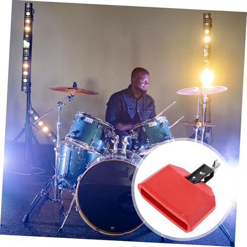 Bells for Drum Set Sturdy Mount Accessory Professional Drum Kit Cowbell Percussion Instrument in Saudi Arabia