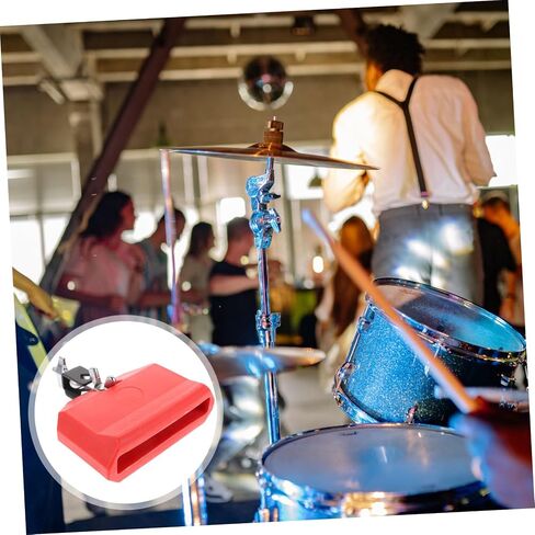 Bells for Drum Set Sturdy Mount Accessory Professional Drum Kit Cowbell Percussion Instrument in Saudi Arabia