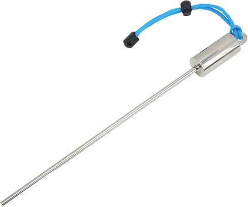 TOOKE 30cm Diving Stick Pointer Rod Stainless Steel Underwater Shaker Noise Maker with Lanyard Scale Measurement Tool for Scuba Diving Safety Accessories in Saudi Arabia