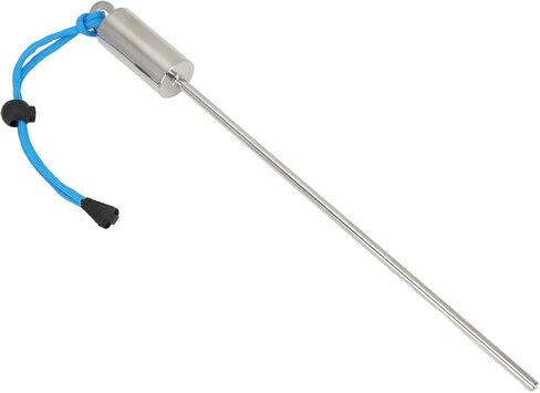 TOOKE 30cm Diving Stick Pointer Rod Stainless Steel Underwater Shaker Noise Maker with Lanyard Scale Measurement Tool for Scuba Diving Safety Accessories in Saudi Arabia