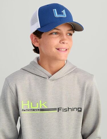 HUK Kids' Coldfront+ Graphic, Performance Fishing Hoodie in Saudi Arabia