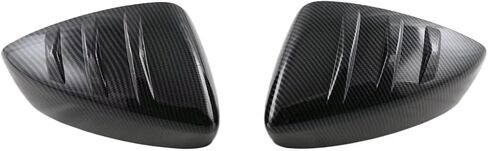 إكسسوارات لسيارة Mazda CX-50 CX50 2023 2024 من ألياف الكربون الخارجية غطاء مرآة الباب الجانبي للسيارة غطاء حماية الكسوة ملصق استبدال مرآة الرؤية الخلفية (بلاستيك كروم ABS) in Kuwait