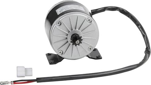36V 350W Brushed Electric Motor with 11T Sprocket for Go Kart, Scooter, ATV, Mini Bike, Razor E300, X-Treme X-360/X-370, MX350 MX400, Pocket Bike, Electric Dirt Bike High-Performance Replacement in Saudi Arabia