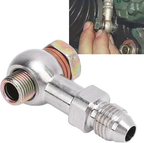 Stainless Steel Strong Load Bearing Banjo Bolt Adapter Kit, an-4 to 1/8in NPT, with Fast Installation for Liquid in Saudi Arabia