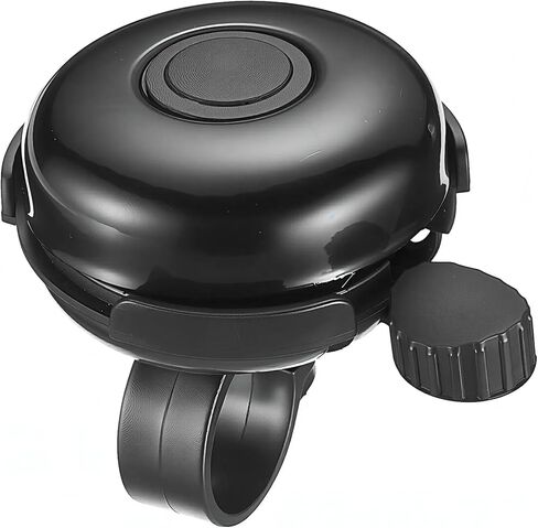 Classic Black Bike Bell Bicycle Accessories Kids and Adult Bikes Easy Installation Loud Ringing Sound in Saudi Arabia