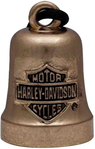 Harley-Davidson Bar & Shield Logo Motorcycle Ride Bell, Gold Tone HRB066 in Saudi Arabia