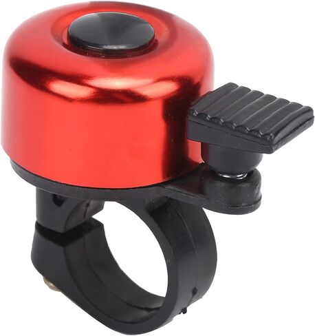 Mini Bike Bell Aluminum Alloy Invisible Bicycle Handlebar Ring Bell Lightweight 17g Easy Install in Saudi Arabia