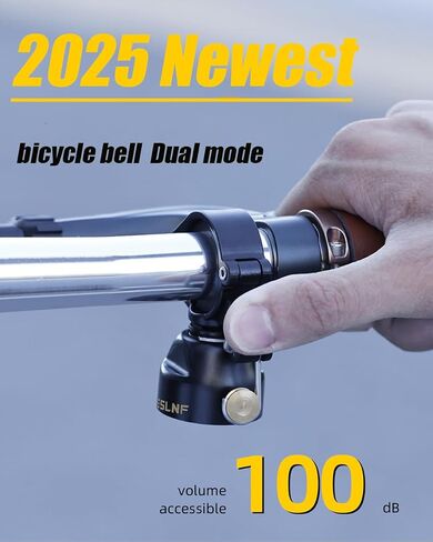 Bike Bell Multi Functional Bicycle Bell 100db Super Loud Mountain Bike Bell fit for 22.2-31.8mm Handlebar in Saudi Arabia
