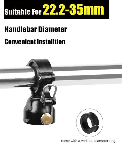 Bike Bell Multi Functional Bicycle Bell 100db Super Loud Mountain Bike Bell fit for 22.2-31.8mm Handlebar in Saudi Arabia
