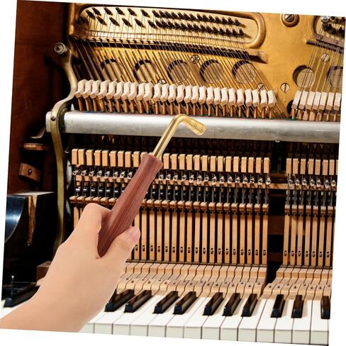 أداة ضبط رافعة السنطور، مجموعة مفاتيح ضبط البيانو الاحترافية لبيانو السنطور Guzheng، تصميم أنيق، ملحقات ضبط قبضة مريحة ومتينة in Saudi Arabia