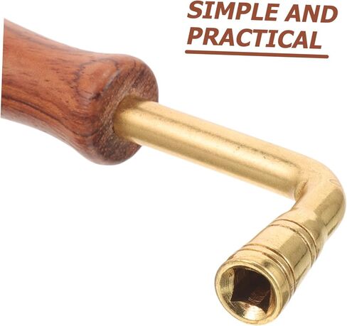Dulcimer Tuning Kit Professional Shaped Wrench Tool for Piano Guzheng and Dulcimer Instruments Ergonomic Durable Tuning Supply in Saudi Arabia