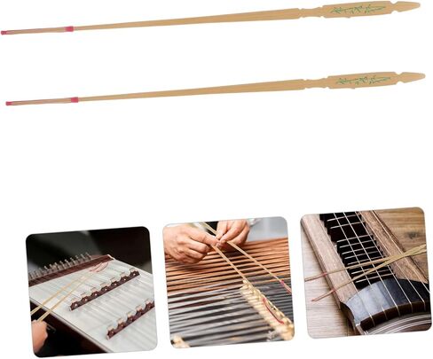 2pcs Chinese Yangqin Mallets Wood Xylophone Mallets for Percussion Musical Instrument Equipment Professional Yangqin Accessories in Saudi Arabia