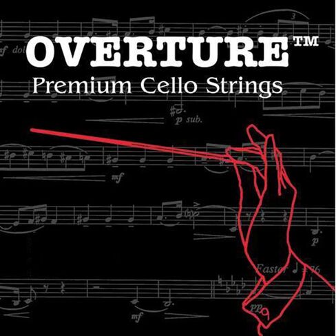 Overture Cello String Set 3/4 Size in Saudi Arabia