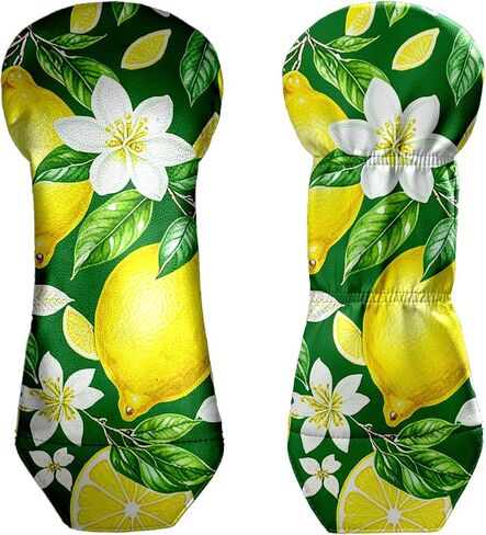 Golf Club Covers Driver Fairway Hybrid Headcover Premium Leather Golf Head Covers for Woods and Driver Hybrid, Golf Headcovers Set for Women & Men in Saudi Arabia