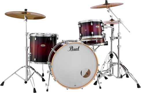 Pearl Drum Set, Gloss Deep Red Burst, inch (DMP927SPC261) in Saudi Arabia