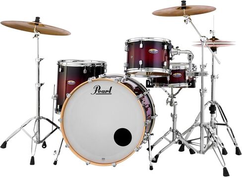 Pearl Drum Set, Gloss Deep Red Burst, inch (DMP927SPC261) in Saudi Arabia
