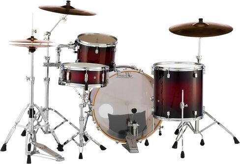Pearl Drum Set, Gloss Deep Red Burst, inch (DMP927SPC261) in Saudi Arabia
