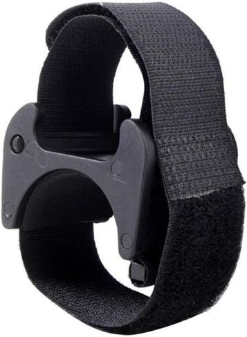 1PC Multi-Purpose Bike Strap Flashlight LED Torch Mount Holder Bike Lock Clamp Holder Hook&Loop Band Mountain Bicycle Accessories in Saudi Arabia