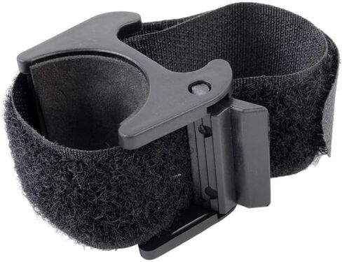 1PC Multi-Purpose Bike Strap Flashlight LED Torch Mount Holder Bike Lock Clamp Holder Hook&Loop Band Mountain Bicycle Accessories in Saudi Arabia
