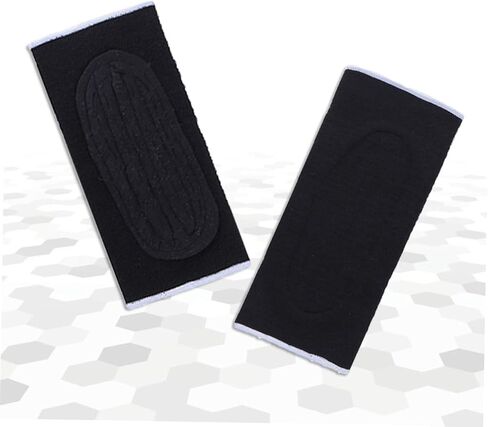 Unisex Warm Knee Pads 1 Pair Elastic Compression Sleeves for Sports Cycling Windproof Thermal Leg Warmers Knee Support for Men and Women Black in Saudi Arabia