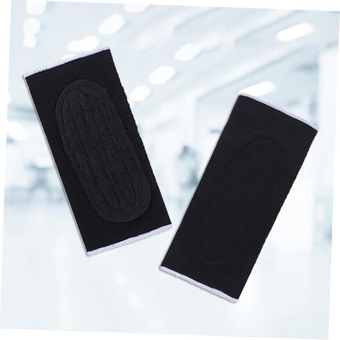 Unisex Warm Knee Pads 1 Pair Elastic Compression Sleeves for Sports Cycling Windproof Thermal Leg Warmers Knee Support for Men and Women Black in Saudi Arabia