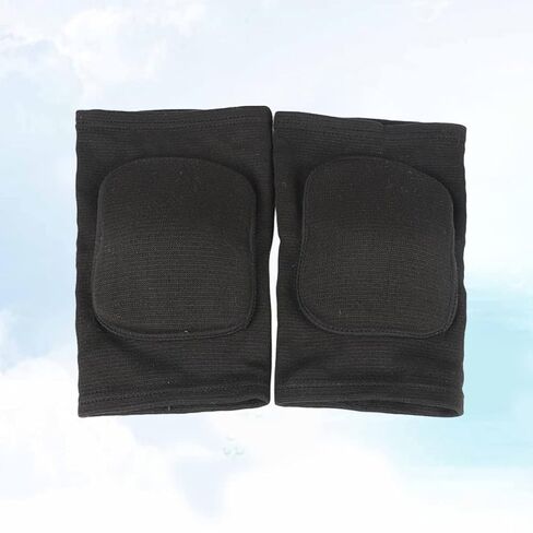 Thick Sponge Knee Pads 2pcs Adjustable Exercise Support for Gym Training Sports and Fitness Breathable and Comfortable Protection for Squats and Workouts in Kuwait