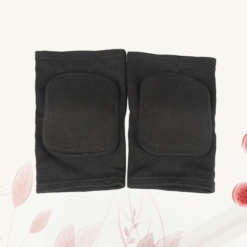 Thick Sponge Knee Pads 2pcs Adjustable Exercise Support for Gym Training Sports and Fitness Breathable and Comfortable Protection for Squats and Workouts in Kuwait