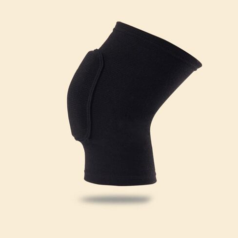 Thick Sponge Knee Pads 2pcs Adjustable Exercise Support for Gym Training Sports and Fitness Breathable and Comfortable Protection for Squats and Workouts in Kuwait