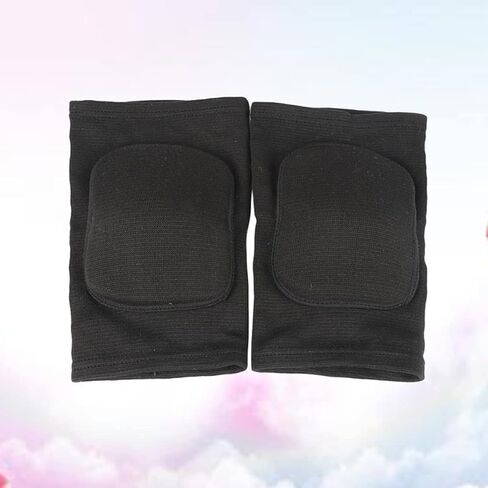 Thick Sponge Knee Pads 2pcs Adjustable Exercise Support for Gym Training Sports and Fitness Breathable and Comfortable Protection for Squats and Workouts in Kuwait