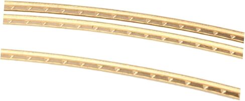 8ft 1.5mm Brass Guitar Fret Wire for Mandolin Banjo Cigar Box Guitar Golden Color 2.43m Long for Musicians Instrument Repair in Saudi Arabia