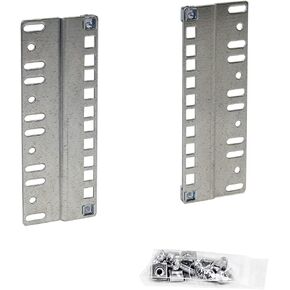 RCB1065S-4U Rackmount 4U 23 inch to 19 inch Rack Reducer Adapter for 2 Post or 4 Post Cabinet Supports Cage Nuts. (1 Pair) in Saudi Arabia