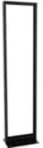 Hammond Manufacturing, RB-2PA1945BK, Black Aluminum Rack Mount 2-Post Open Frame Rack (1 Item/s) in Saudi Arabia