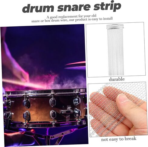 GALPADA Snare Drum Wire String Band Strand Snare Wire Accessory for Snare Drum Percussion Drum Parts Cost and Durable Sound Enhancement in Saudi Arabia