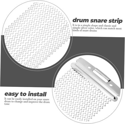GALPADA Snare Drum Wire String Band Strand Snare Wire Accessory for Snare Drum Percussion Drum Parts Cost and Durable Sound Enhancement in Saudi Arabia