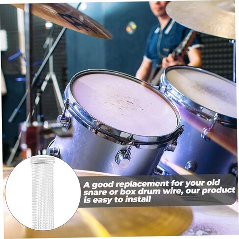 GALPADA Snare Drum Wire String Band Strand Snare Wire Accessory for Snare Drum Percussion Drum Parts Cost and Durable Sound Enhancement in Saudi Arabia