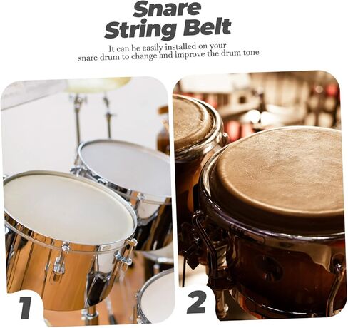 GALPADA Snare Drum Wire String Band Strand Snare Wire Accessory for Snare Drum Percussion Drum Parts Cost and Durable Sound Enhancement in Saudi Arabia