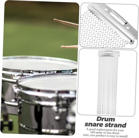BESPORTBLE Snare Drum Wire String Belt Sturdy Snare Accessory for Drum Replacement Sturdy and Reliable Sound String in Kuwait