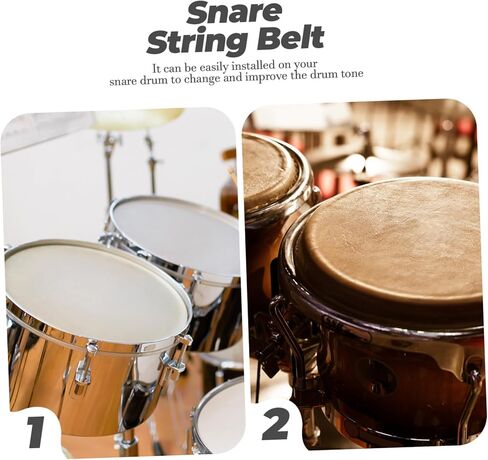 Kisangel Professional Snare Drum سلك استبدال الأسلاك لتعزيز النغمة، سهلة التركيب، مادة متينة لطبول الفخ وأدوات الإيقاع in Saudi Arabia