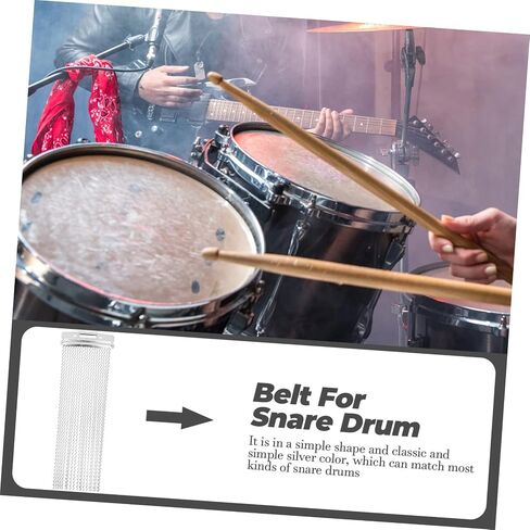 Kisangel Professional Snare Drum سلك استبدال الأسلاك لتعزيز النغمة، سهلة التركيب، مادة متينة لطبول الفخ وأدوات الإيقاع in Saudi Arabia