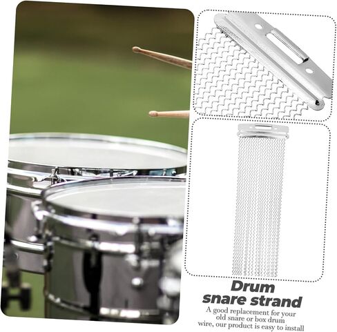 Kisangel Professional Snare Drum سلك استبدال الأسلاك لتعزيز النغمة، سهلة التركيب، مادة متينة لطبول الفخ وأدوات الإيقاع in Saudi Arabia