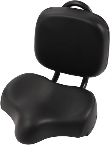 Bike Seat Bike Seat for Men and Women Comfortable Extra Wide Bicycle Seat Bike Saddle Comfort Soft Back Rest Cushion for Tricycle Mountain Exercise Bike in Saudi Arabia
