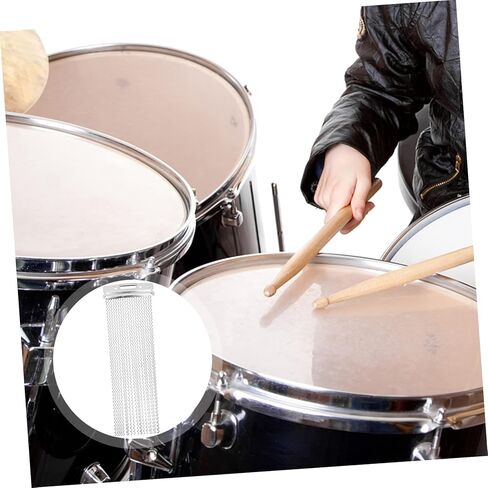 Yardwe Percussion Instrument Snare Drum Wire Strands Durable Belt Creative Drum Accessory for Easy Installation End Plates Compatible with Snare Drums and Cajon in Saudi Arabia