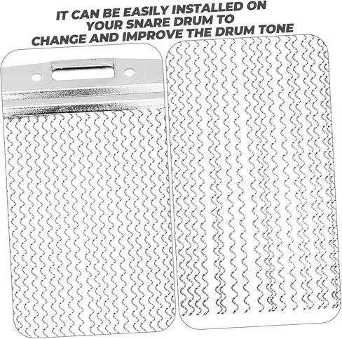 Yardwe Percussion Instrument Snare Drum Wire Strands Durable Belt Creative Drum Accessory for Easy Installation End Plates Compatible with Snare Drums and Cajon in Saudi Arabia