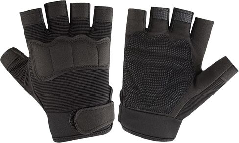 Kids Tactical Half Finger Riding Bike Gloves Anti-Slip Military Outdoor Training Cycling Camo Sports Gloves for Boys 8-10 in Saudi Arabia