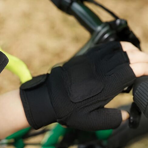 Kids Tactical Half Finger Riding Bike Gloves Anti-Slip Military Outdoor Training Cycling Camo Sports Gloves for Boys 8-10 in Saudi Arabia