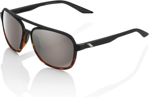 100% Kasia Classic Aviator Sunglasses - Comfortable, Lightweight Performance Eyewear w/ Rubber Temple & Nose Grip in Saudi Arabia