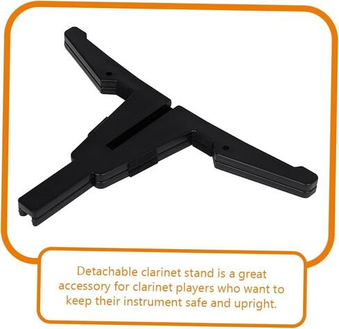 Detachable Clarinet Stand Stable Support Holder for Wind Instruments Flute Oboe Protection Musical Instrument Display in Saudi Arabia