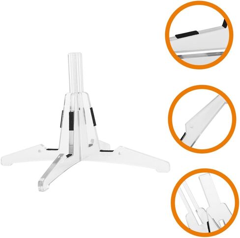 Detachable Clarinet Stand Leg Support Portable Instrument Display Rack for Oboe Flute Compact and Stable Replacement Accessory for Musicians in Saudi Arabia