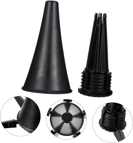 حامل الكلارينيت القابل للطي تصميم الساق معدن Abs حامل الآلة الموسيقية دعم مستقر لرف الموسيقى المحمول المزمار والكلارينيت in Kuwait