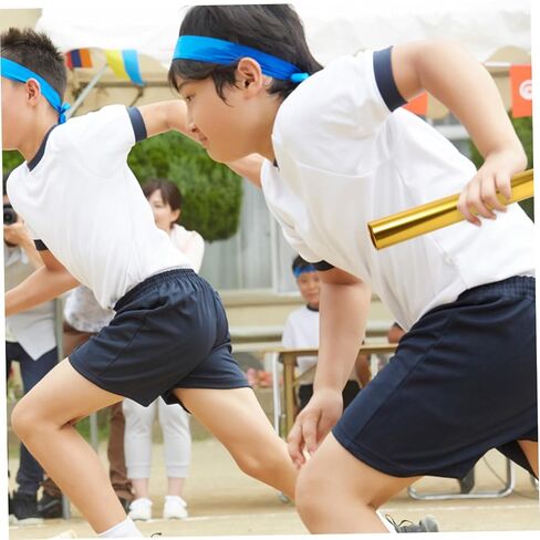 3Pcs Aluminum Alloy Relay Lightweight Field Race Sticks with Smooth Edges for Sports Competitions School Relay Events in Saudi Arabia